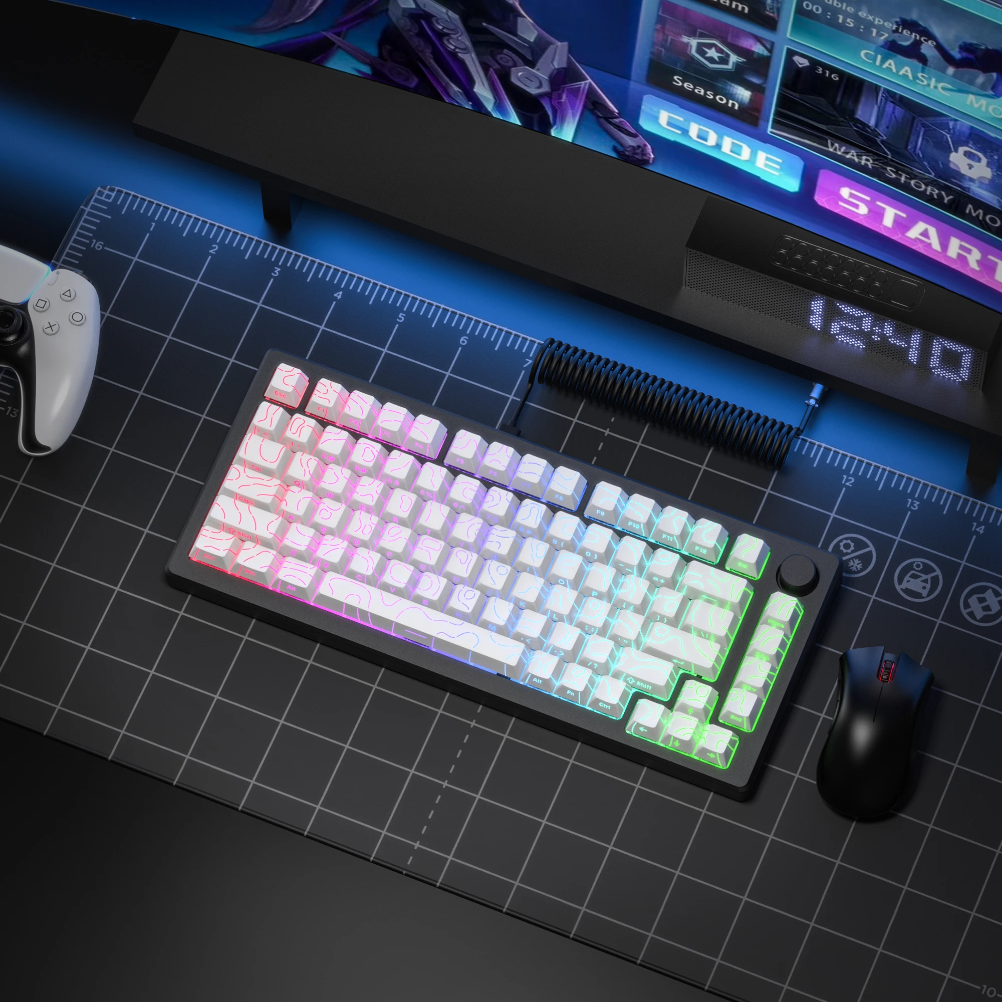 2026 super novo branco topográ - Gaming Keyboard 2026 avaliação e preço