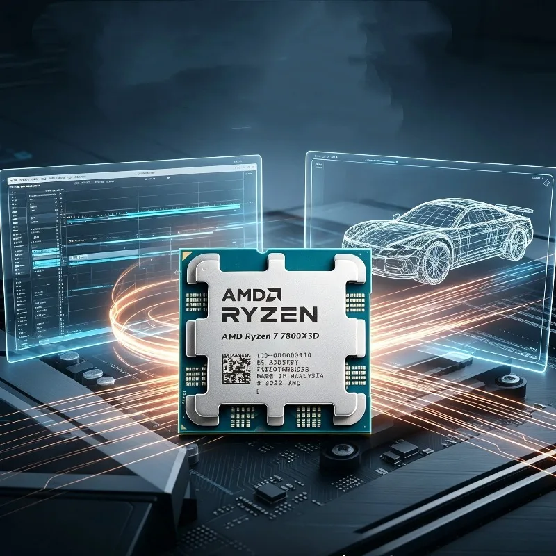 AMD Ryzen 7 7800X3D, CPU para  - Amd Cpu Ryzen 7 avaliação e preço