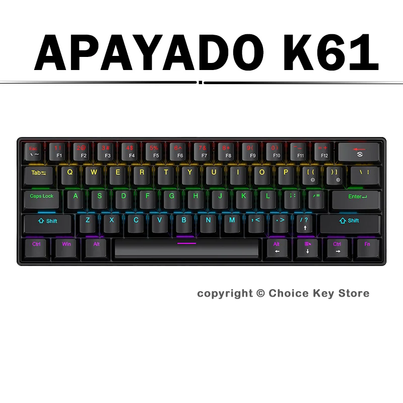 Teclado Mecânico para Jogos AP - Keyboard Gaming Blue Switch avaliação e preço