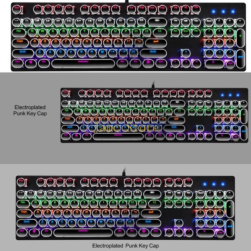Lx0b teclado mecânico para jog - Keyboard Gaming Blue Switch avaliação e preço
