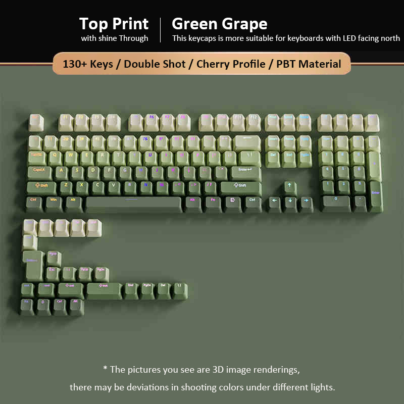 Teclas pbt de tiro duplo de uv - Gaming Keyboard No Rgb avaliação e preço