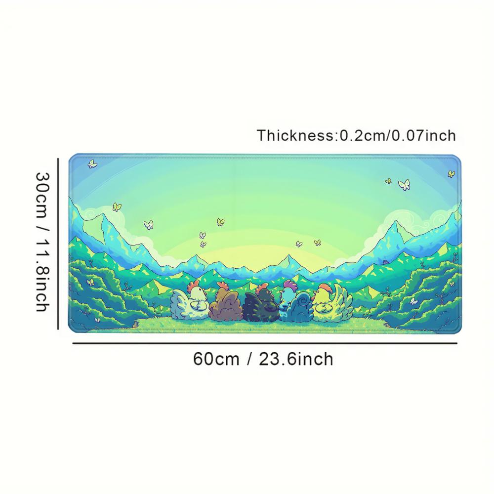 Novo Mouse Pad Grande Antiderr - Gaming Keyboard 2026 avaliação e preço